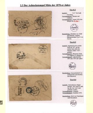 DIE BAHNPOSTSTEMPEL BRITISH INDIEN 1860 BIS 1890 – Blatt 51
