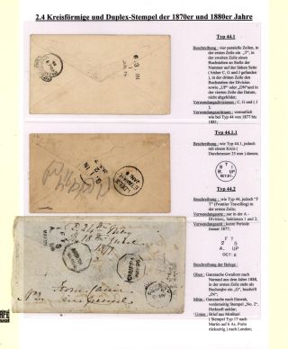 DIE BAHNPOSTSTEMPEL BRITISH INDIEN 1860 BIS 1890 – Blatt 62