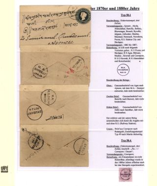 DIE BAHNPOSTSTEMPEL BRITISH INDIEN 1860 BIS 1890 – Blatt 71