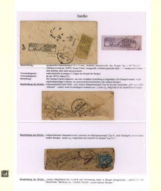 DIE BAHNPOSTSTEMPEL BRITISH INDIEN 1860 BIS 1890 – Blatt 78