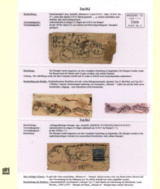 DIE BAHNPOSTSTEMPEL BRITISH INDIEN 1860 BIS 1890 – Blatt 79