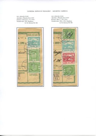 ÚSTŘIŽKY POŠTOVNÍCH PRŮVODEK 1918-1921 – list 4