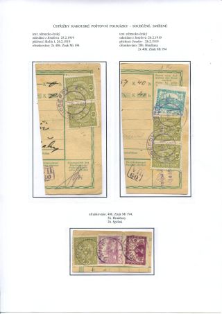 ÚSTŘIŽKY POŠTOVNÍCH PRŮVODEK 1918-1921 – list 12