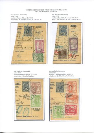 ÚSTŘIŽKY POŠTOVNÍCH PRŮVODEK 1918-1921 – list 39
