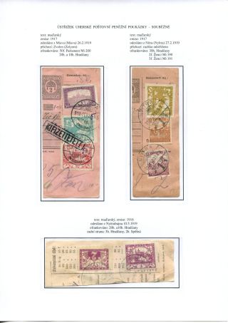 ÚSTŘIŽKY POŠTOVNÍCH PRŮVODEK 1918-1921 – list 41