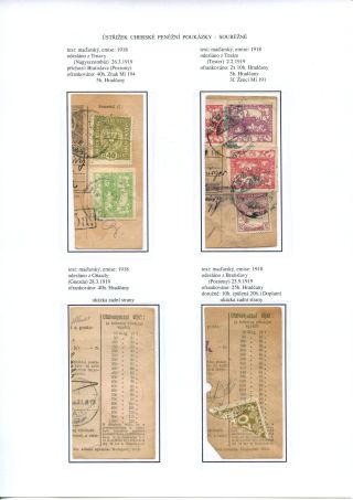 ÚSTŘIŽKY POŠTOVNÍCH PRŮVODEK 1918-1921 – list 47