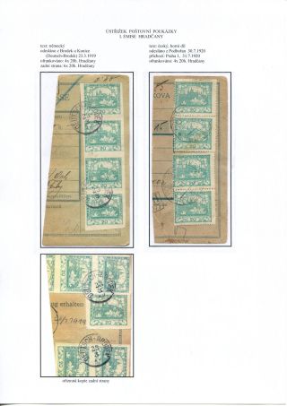 ÚSTŘIŽKY POŠTOVNÍCH PRŮVODEK 1918-1921 – list 54