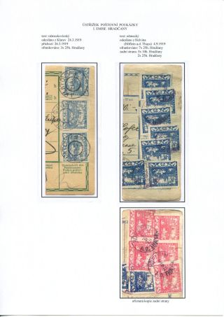 ÚSTŘIŽKY POŠTOVNÍCH PRŮVODEK 1918-1921 – list 55