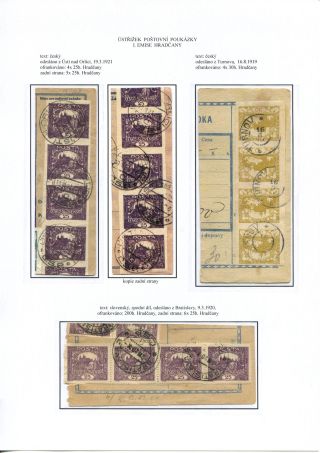 ÚSTŘIŽKY POŠTOVNÍCH PRŮVODEK 1918-1921 – list 56