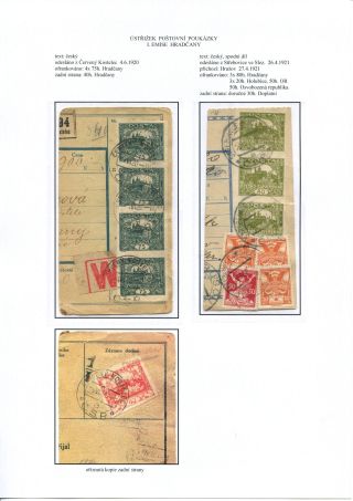 ÚSTŘIŽKY POŠTOVNÍCH PRŮVODEK 1918-1921 – list 60
