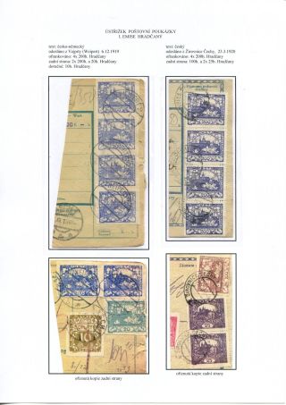 ÚSTŘIŽKY POŠTOVNÍCH PRŮVODEK 1918-1921 – list 62
