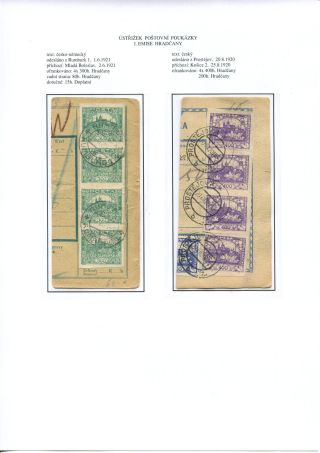 ÚSTŘIŽKY POŠTOVNÍCH PRŮVODEK 1918-1921 – list 63