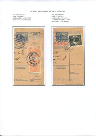 ÚSTŘIŽKY POŠTOVNÍCH PRŮVODEK 1918-1921 – list 66