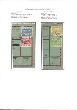 ÚSTŘIŽKY POŠTOVNÍCH PRŮVODEK 1918-1921 – list 68