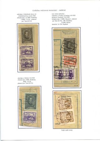 ÚSTŘIŽKY POŠTOVNÍCH PRŮVODEK 1918-1921 – list 76