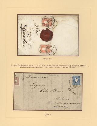 AUSTRIA 1851-1862 – sheet 5