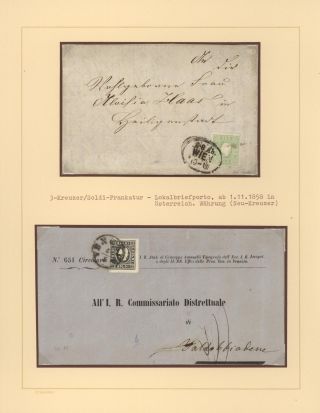 AUSTRIA 1851-1862 – sheet 6