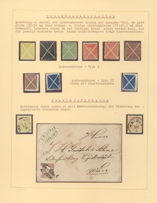 AUSTRIA 1851-1862 – sheet 9