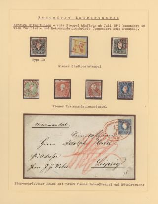 AUSTRIA 1851-1862 – sheet 12