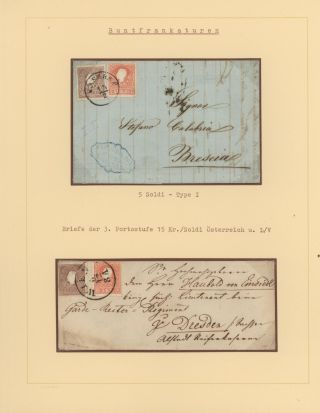 AUSTRIA 1851-1862 – sheet 14