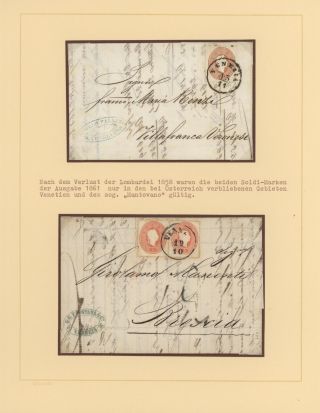 AUSTRIA 1851-1862 – sheet 20