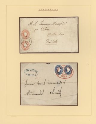 AUSTRIA 1851-1862 – sheet 22