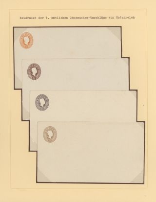 AUSTRIA 1851-1862 – sheet 26