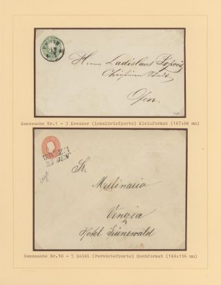 AUSTRIA 1851-1862 – sheet 29