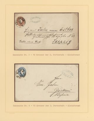 AUSTRIA 1851-1862 – sheet 30