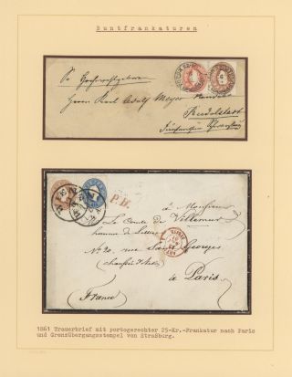 AUSTRIA 1851-1862 – sheet 31