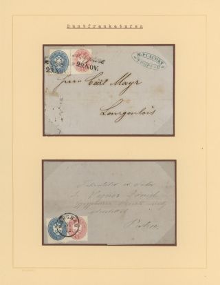 AUSTRIA 1851-1862 – sheet 41