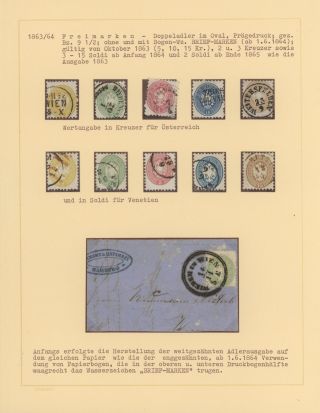 AUSTRIA 1851-1862 – sheet 44