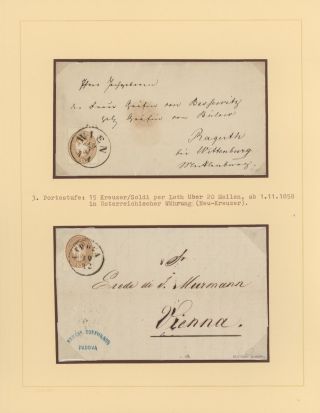 AUSTRIA 1851-1862 – sheet 46