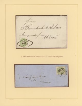 AUSTRIA 1851-1862 – sheet 47