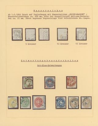 AUSTRIA 1851-1862 – sheet 49