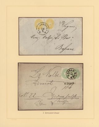 AUSTRIA 1851-1862 – sheet 51