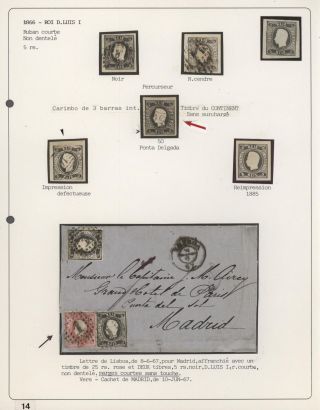PORTUGAL 1862-1887 – Blatt 14
