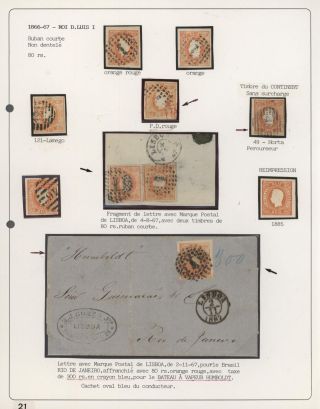 PORTUGALSKO 1862-1887 – list 21