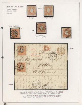 PORTUGALSKO 1862-1887 – list 30