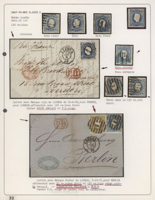 PORTUGAL 1862-1887 – Blatt 33