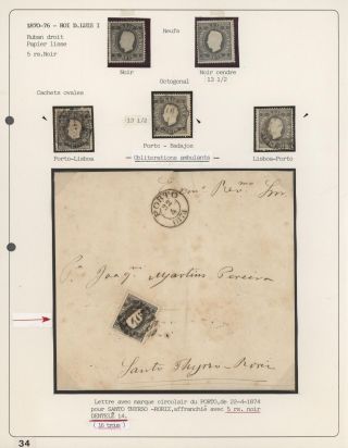 PORTUGAL 1862-1887 – Blatt 35