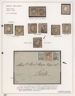 PORTUGAL 1862-1887 – Blatt 38