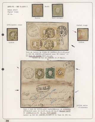 PORTUGAL 1862-1887 – Blatt 40