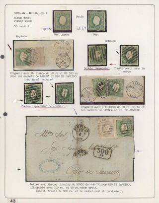 PORTUGAL 1862-1887 – Blatt 44