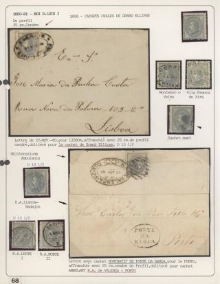 PORTUGALSKO 1862-1887 – list 70