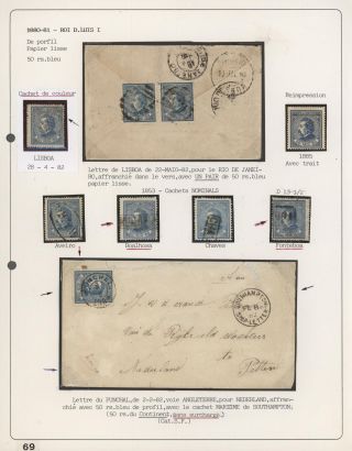 PORTUGALSKO 1862-1887 – list 71