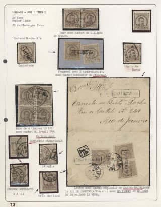 PORTUGALSKO 1862-1887 – list 75