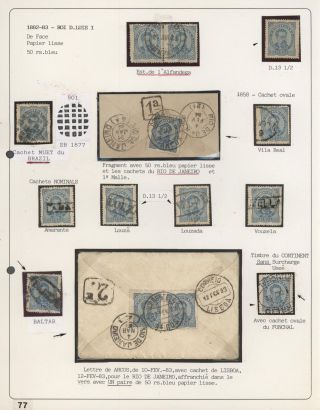 PORTUGALSKO 1862-1887 – list 79