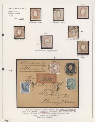 PORTUGALSKO 1862-1887 – list 82