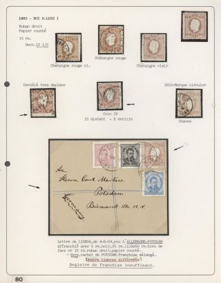 PORTUGALSKO 1862-1887 – list 83